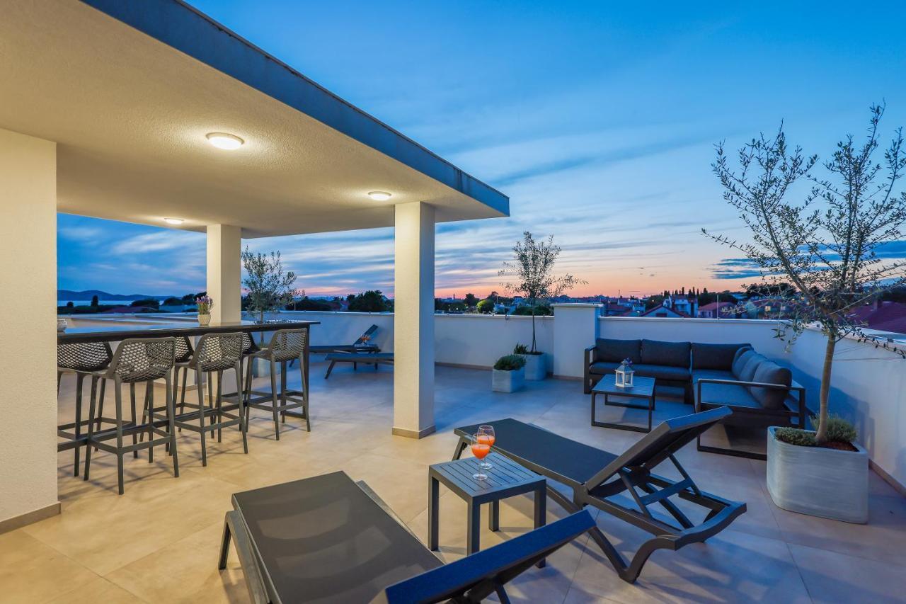 Premium Residence Ventus Rosa - Bora Penthouse Zadar Exterior foto